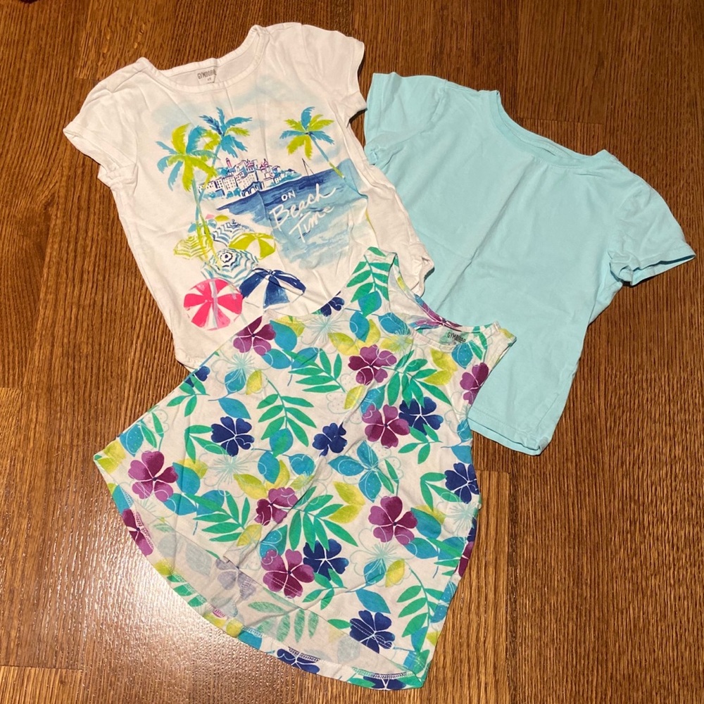 3 pk Girls shirts EUC